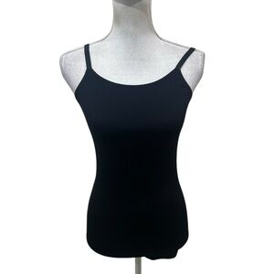 NWT Shapermint black Shapewear scoop neck cami Tank Top size large